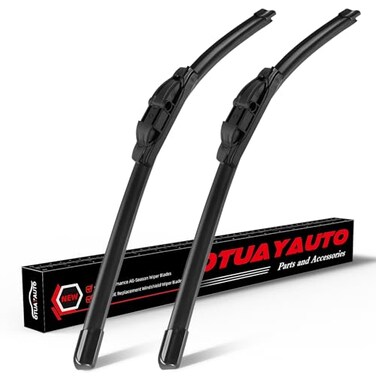 OTUAYAUTO Premium Windshield Wiper Blades Replacement for Porsche Cayenne 0817 VW Touareg 0816 Precision Fit AllWeather Performance Side Lock Front Window Wiper Blades 2626 Pack of 2