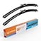WOWIPER Silicone Wiper Blades 28 28 Automotive Replacement Windshield Wiper Blades for Ford Escape 20192013Focus 20182012Edge 20202015 OEM Quality Wipers for Front WindshieldSet of 2