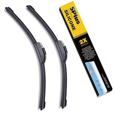 5 PLUS Silicone Wiper Blades 22 20 Inch Replacement For 20232016 TOYOTA Tacoma 20092003 TOYOTA 4Runner 20172007 JEEP Compass AND MOREautomotive replacement windshield wiper blades