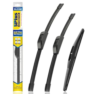 5 PLUS Silicone Windshield Wipers Replacement for Mitsubishi Outlander Sport 20112023 RVR 20112017 ASX 20132015 Wiper BladesSet of 3 Windshield Wiper Blades For My Car242110