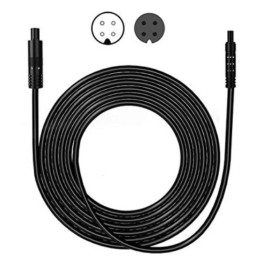 YQMAJIM 4 Pin 165Ft Dash Cam Rear View Backup Camera Reverse Car Recorder Cable Extension Cord 4pin 165ft