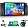EKAT 264G Car Stereo for BMW X5 E39 E53 19982006 Wireless Carplay Android Auto 9 Inch Android Touch Screen Radio with EQ DSP GPS WiFi SWC AHD Backup Camera MIC