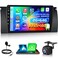 EKAT 264G Car Stereo for BMW X5 E39 E53 19982006 Wireless Carplay Android Auto 9 Inch Android Touch Screen Radio with EQ DSP GPS WiFi SWC AHD Backup Camera MIC