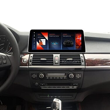 Koason KOASON 123inch 8128GB Android13 Display Screen Upgrade CarPlay Android Auto 4G LTE Multimedia Player GPS Navigation for BMW X5 X6 E70 E71 20072009 CCC