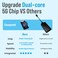 ANYFAR A4 Wireless CarPlay Adapter for iPhone Android Auto for Android Phone Dualcore 5G Chip Upgraded 58Ghz WiFi No Lag Car Play Dongle with USBC Cable for OEM Wired CarPlayAndroidAuto Car 2016
