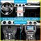 NAKEVICH 144 Inch Qualcomm Android 11 Car Radio for Ford Mustang 20152020 Stereo Upgrade Tesla Style Dash IPS Touch Screen Android Auto GPS Navigation Head Unit Audio Multimedia Player