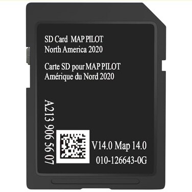 KrayVisdom Navigation SD Card A2139065607 for Mercedes GPS Navigation Compatible with C E GLC V EQV X Only Available in The Audio 20 Code 522 NTG 5
