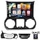 EKAT Android 13 Car Radio for Jeep Wrangler 2015 2016 2017 with Carplay and Android Auto 101 inch Touch Screen Car Stereo with AHD Backup CameraMicHiFi 264G