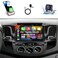 EKAT 464G Android Car Stereo for Toyota HILUX 20052014 9 Inch HD Touchscreen Radio with Wireless Carplay Android Auto 32 EQWiFiGPSSWC AHD Rear View Camera MIC