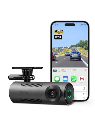 70mai Dash Cam M310 Dash Camera for Cars 1296P QHD Smart Dash Cam Front Built in WiFi 130 WideAngle FOV WDR Night Vision iOSAndroid Mobile App Loop Recording Parking Monitor TimeLapse