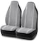 Road Comforts Baja Blanket Seat Covers Gray Diamond High Back Bucket Seat Covers Jacquard Fabric Airbag Compatible Universal Fit for Cars Trucks SUVs and Vans