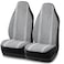 Road Comforts Baja Blanket Seat Covers Gray Diamond High Back Bucket Seat Covers Jacquard Fabric Airbag Compatible Universal Fit for Cars Trucks SUVs and Vans