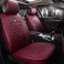 Jiujiuyouchuang Skysep Red Wine Full Set Universal Fit 5 Seats Car Surrounded Solid Color Waterproof Leather Car Seat Covers Protector Adjustable Removable Auto Seat Cushions with 2 Waist Pillows 2 He