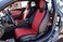 Iggee 20102015 Chevy Camaro BlackRed Artificial Leather Custom fit Front seat Cover