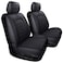 YIERTAI Dodge RAM Seat Covers Fit for 20092023 2024 2025 2026 150025003500HD Pickup Front Seats Only Crew Double Cab Quad Cab Waterproof Leather Seat Covers2 PCS Front onlyBlack