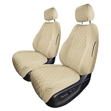 FH Group Custom Fit Car Seat Covers Specifically Made for 20172022 Honda CRV LX EX EXL Water Resistant Ultaflex Neoprene Front Set Solid Beige Automotive Seat Cover