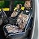 LPI Truck Mossy Oak Heavy Duty Premium Truck Seat Covers for Front Seats Fits FullSize Truck SUV Padded Seat Cover with Bottom Wraparound Front Rear Storage PocketsFront Seat Protector Waterproof 2 pc