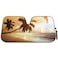 Carbella BDK Golden Sunset Beach Front Windshield Sun Shade Accordion Folding Cute Car Window Shades for Truck Car Sunshade Shield for Sun UV Rays Visor Protector Keeps Your Vehicle Cool 58 x 27 inche
