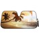 Carbella BDK Golden Sunset Beach Front Windshield Sun Shade Accordion Folding Cute Car Window Shades for Truck Car Sunshade Shield for Sun UV Rays Visor Protector Keeps Your Vehicle Cool 58 x 27 inche