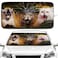 Gayruaicjz Funny Cat Car Windshield Sun Shade Foldable Sunshade Front Window Cover Sun Visor Protector Accessories 59x275 inches