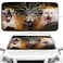 Gayruaicjz Funny Cat Car Windshield Sun Shade Foldable Sunshade Front Window Cover Sun Visor Protector Accessories 59x275 inches