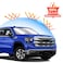 LUNQIN Car Sun Shade for GMC Sierra 1500 2500HD 3500HD 2019 2020 2021 2022 2023 2024 2025 2026 Auto Interior Accessories Front Windshield Foldable Shield Sunshade Protector Window Curtains Cover Visor