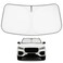 Proadsy 2026 Upgrade Front Windshield Sun Shade Foldable Sunshade Protector Custom Fit for Jaguar FPace 20162025 F Pace SUV Accessories