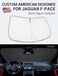 Proadsy 2026 Upgrade Front Windshield Sun Shade Foldable Sunshade Protector Custom Fit for Jaguar FPace 20162025 F Pace SUV Accessories