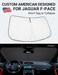 Proadsy 2026 Upgrade Front Windshield Sun Shade Foldable Sunshade Protector Custom Fit for Jaguar FPace 20162025 F Pace SUV Accessories