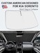 Proadsy Windshield Sun Shade for Kia Sorento 20212025 2026 4Layer Foldable Front Sunshade Protector Sun Visor Blocks UV Rays Keep Car Cooler