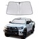TongSheng The Original Windshield Sun Shade Compatible with Toyota Hilux 2015 2016 2017 2018 2019 2020 2021 Car Windshield Reflective Sunshade Protector Sun Shade Accessories Style A