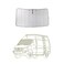 VanEssential Insulated Magnetic Blackout Front Windshield Cover Designed for MercedesBenz NCV3VS30 Van Years 2007 to Current Cool Gray