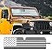 Jimen Compatible with 19972018 Jeep Wrangler TJ JK JKU American USA Flag Auto Windshield Sunshade Window Sun Visor