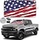 AUTOAMERICS Autoamerics 1Piece Windshield Sun Shade USA Art Flag 2 American Design Foldable Car Front Window Sunshade for Most Sedans SUV Truck Blocks Max UV Rays and Keeps Your Vehicle Cool Large
