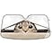 Oarencol Funny Cat Car Windshield Sun Shade Cute Animal Foldable UV Ray Sun Visor Protector Sunshade to Keep Your Vehicle Cool 55 x 276