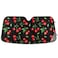 Oarencol Cherry Car Windshield Sun Shade Watercolor Fruit Foldable UV Ray Sun Visor Protector Sunshade to Keep Your Vehicle Cool 51 x 27