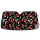 Oarencol Cherry Car Windshield Sun Shade Watercolor Fruit Foldable UV Ray Sun Visor Protector Sunshade to Keep Your Vehicle Cool 51 x 27