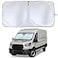 EcoNour Econour Foldable Sun Shade for Car Windshield Automotive Window Cover Upgraded Reflective Sun Shade for Your Vehicle UV Rays and Sunscreen Protection