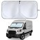 EcoNour Econour Foldable Sun Shade for Car Windshield Automotive Window Cover Upgraded Reflective Sun Shade for Your Vehicle UV Rays and Sunscreen Protection