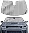 Pigenius Windshield Sunshade for Dodge Charger 20112023 with Rearview Mirror Mounted Camera Front Window Shade AstraGuard
