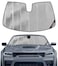 Pigenius Windshield Sunshade for Dodge Charger 20112023 with Rearview Mirror Mounted Camera Front Window Shade AstraGuard