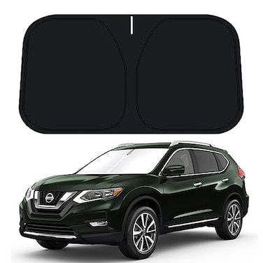 D-Lumina DLumina Windshield Sun Shade for 20142020 Nissan Rogue AccessoriesNOT for Rogue Sport Rogue 3rd Gen Front Window Sunshade Sun Visor Protector Block UV Rays Heat Foldable 2 Layers 210T Materia