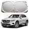 XHRING Windshield Sun Shade for Mercedes Benz GLC GLC 300 GLC300 GLE GL ML CLS SL S S56 Class Accessories Car Front Window Sunshade Sun Visor Shield for Mercedes Benz EQE SUV Accessories