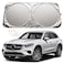 XHRING Windshield Sun Shade for Mercedes Benz GLC GLC 300 GLC300 GLE GL ML CLS SL S S56 Class Accessories Car Front Window Sunshade Sun Visor Shield for Mercedes Benz EQE SUV Accessories