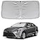 KAYZT Windshield Sun Shade for Toyota Corolla Hybrid Sedan 20202025 2026 Not for Corolla Cross Foldable Sunshade Front Window Custom Fit Accessories