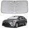 KAYZT Windshield Sun Shade for Toyota Corolla Hybrid Sedan 20202025 2026 Not for Corolla Cross Foldable Sunshade Front Window Custom Fit Accessories