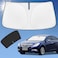 ZOIBV for Hyundai Sonata 20142019 Sun Shade Sunshade Windshield Cover 4Layer Front Window Shade Custom fit Sonata Sun Visor 240T Retractable Shade Shield Blocks UV Rays Cooler Car Accessories