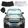 HIRUFAIT Windshield Sunshade for Lnd Rover Defender 2020 2021 2022 2023 Accessories Foldable Front Window Sun Shade UV Rays Sun Visor Protector Keep Your Vehicle Cool Style A