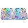 Carbella Hello Kitty Car Windshield Sun Shade Officially Licensed Sanrio Cute Car Accessories for Women Hello Kitty Accessories Sunshade for Front Windshield Summer Sunshield Cars Window Shades