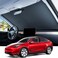REEVAA Upgraded Tesla Model X Sunshade Windshield Tailored Fit 99 Sun Protection Excellent Foldable and EasyUse Sunshade Accessories with Storage Bag Fit Model X 20212025 Silver Coating